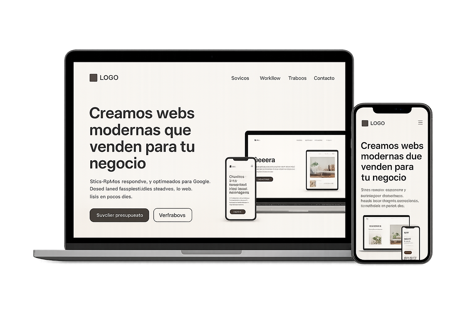 Ejemplo de páginas web